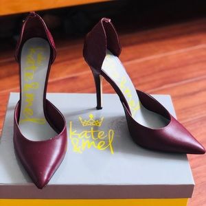 Kate and Mel burgundy heels